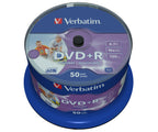 Verbatim DVD+R Wide Inkjet Printable No ID Brand 4,7 GB 50 pieza(s) (5)