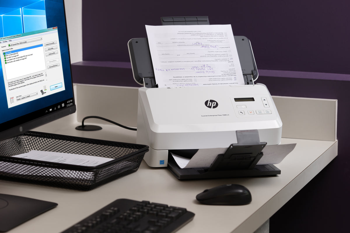 HP ScanJet Enterprise Flow 7000 s3 Escáner alimentado con hojas 600 x 600 DPI A4 Blanco (6)