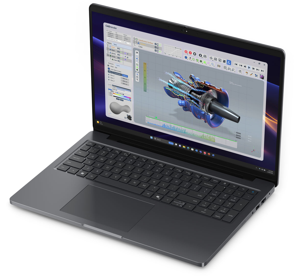 DELL Pro Precision 5 16 PW516261 Copilot+ PC Intel Core Ultra 7 366H Portátil 40,6 cm (16") Full HD+ 32 GB LPDDR5x-SDRAM 1 TB SSD NVIDIA RTX Pro 1000 Blackwell Wi-Fi 7 (802.11be) Windows 11 Pro Negro Español (3)