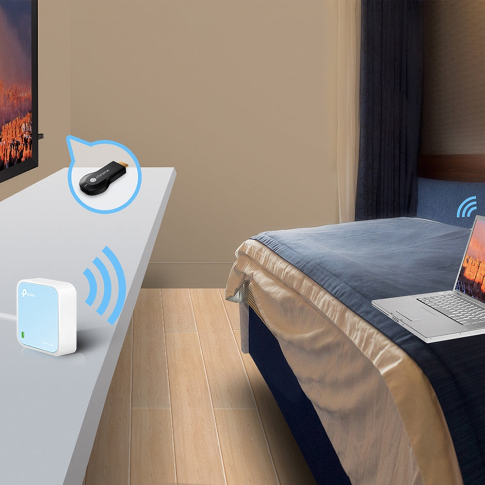 TP-Link TL-WR802N router inalámbrico Ethernet rápido Banda única (2,4 GHz) Azul, Blanco (7)