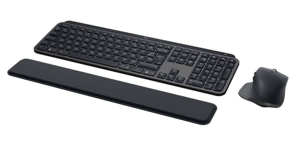Logitech Master MX Keys Combo for Bussiness teclado Ratón incluido Oficina RF Wireless + Bluetooth AZERTY Francés Grafito (2)