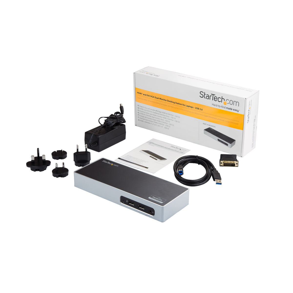 StarTech.com DK30ADD base para portátil y replicador de puertos Alámbrico USB