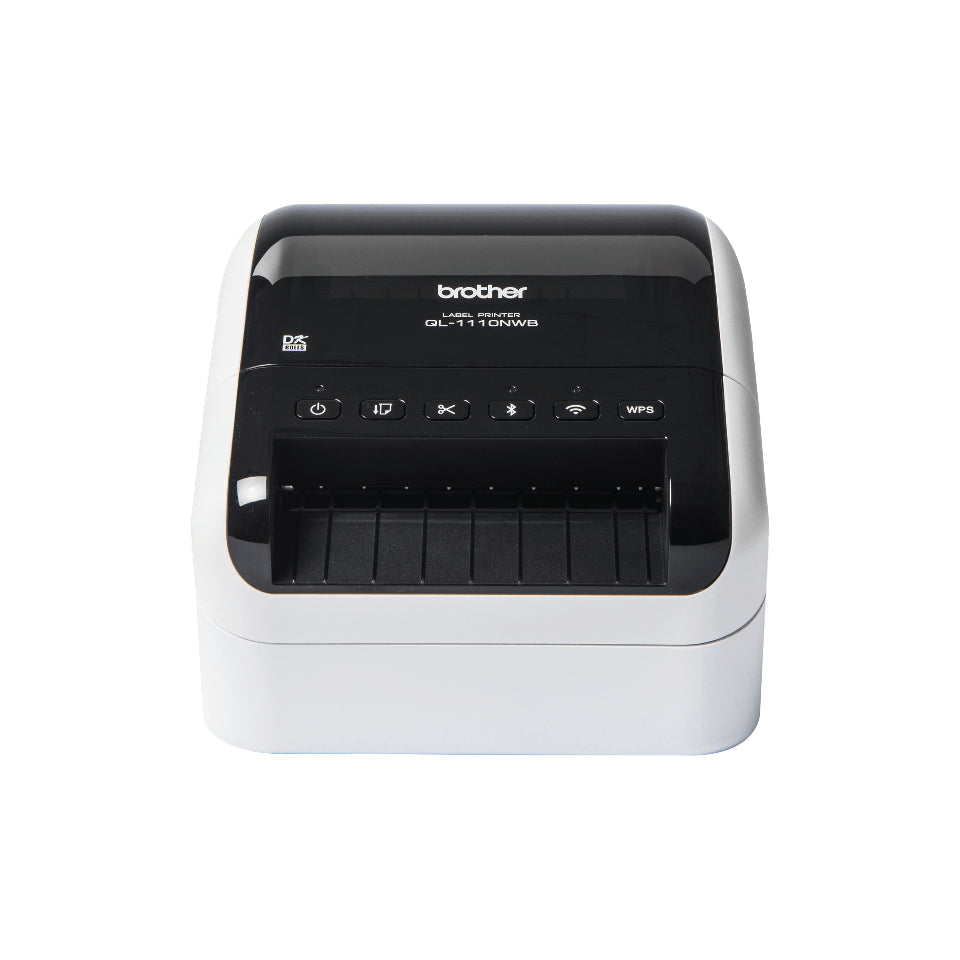 Brother QL-1110NWB impresora de etiquetas Térmica directa 300 x 300 DPI 110 mm/s Inalámbrico y alámbrico Ethernet DK Wifi Bluetooth (2)