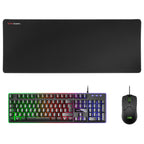 Mars Gaming MCPXBES teclado Ratón incluido Juego USB Español (2)