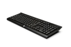 HP K2500 Wireless Keyboard teclado Hogar RF inalámbrico Negro (3)