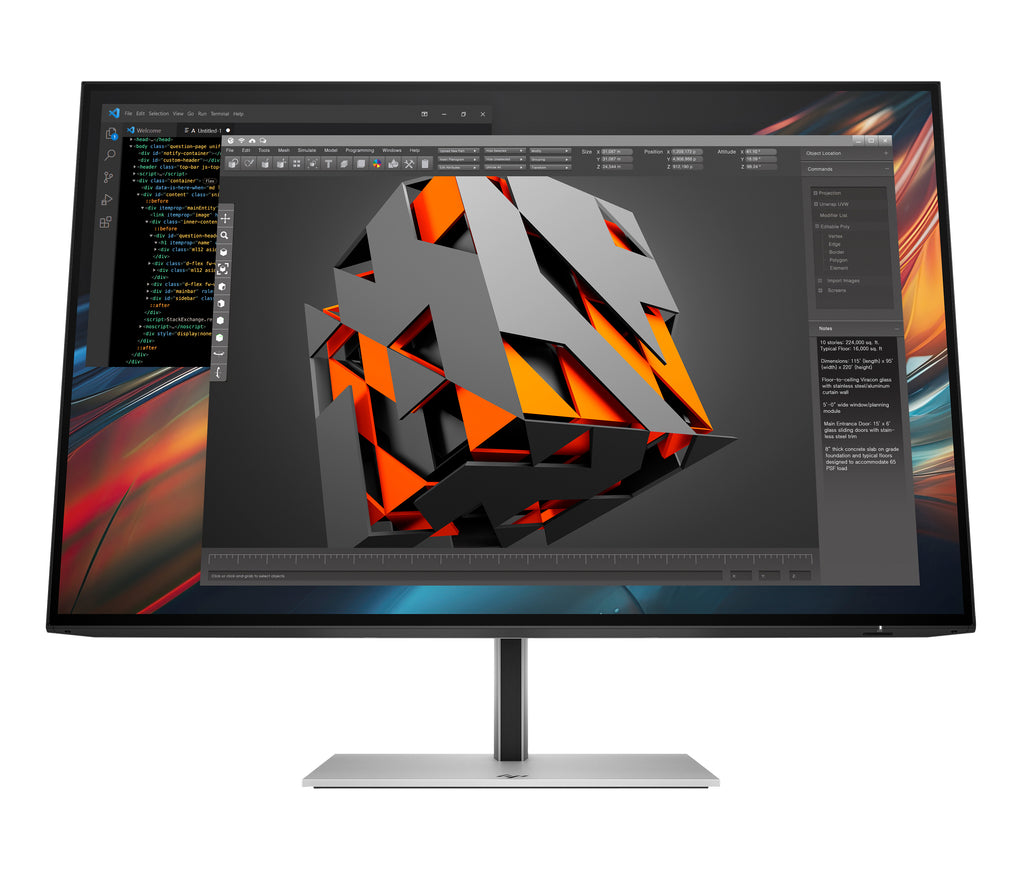 HP Series 7 Pro 24 inch WUXGA USB-C Monitor - 724pu pantalla para PC 61 cm (24") 1920 x 1200 Pixeles LCD Plata (2)