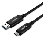 Lindy 43397 cable USB USB 3.2 Gen 1 (3.1 Gen 1) 50 m USB A USB C 5 Gbit/s Negro (4)