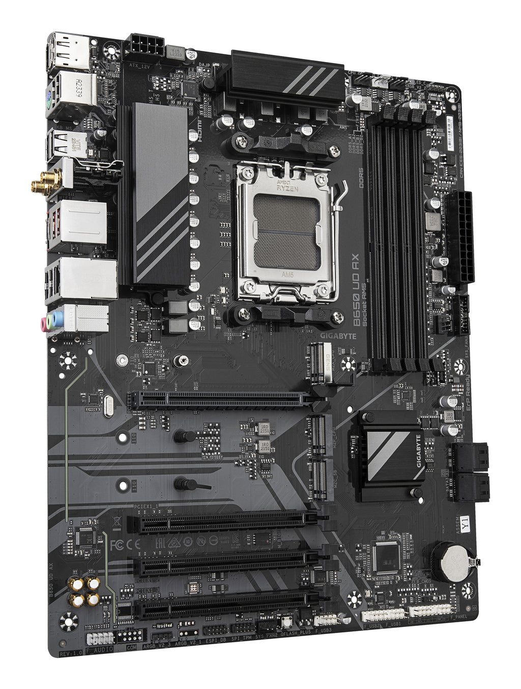 GIGABYTE B650 UD AX placa base AMD B650 Zócalo AM5 ATX (4)