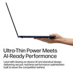 HP EliteBook X G2i 14 inch Notebook Next Gen AI PC Wolf Pro Security Edition Copilot+ PC Intel Core Ultra 7 356H Laptop 35.6 cm (14") 3K 32 GB LPDDR5x-SDRAM 512 GB SSD Wi-Fi 7 (802.11be) Windows 11 Pro Blue (8)