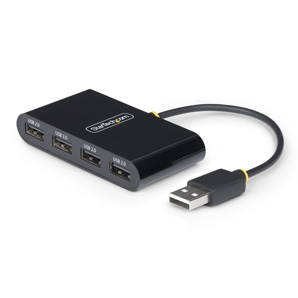 StarTech.com ST4200MINI2-USB-HUB hub de interfaz 480 Mbit/s Negro