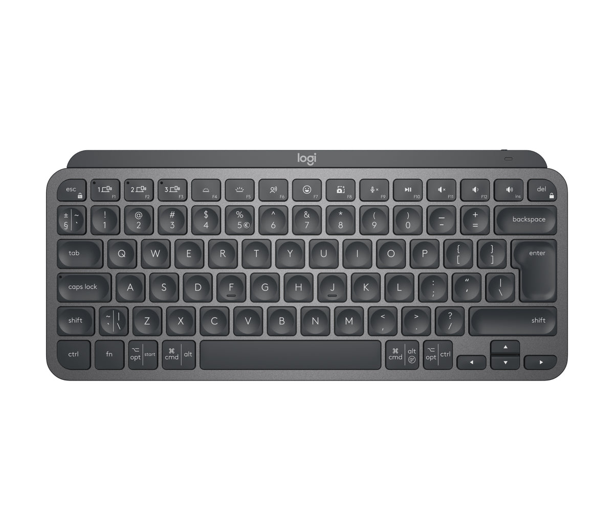 Logitech Master MX Keys Mini For Business teclado Oficina RF Wireless + Bluetooth QWERTY Internacional de EE.UU. Grafito