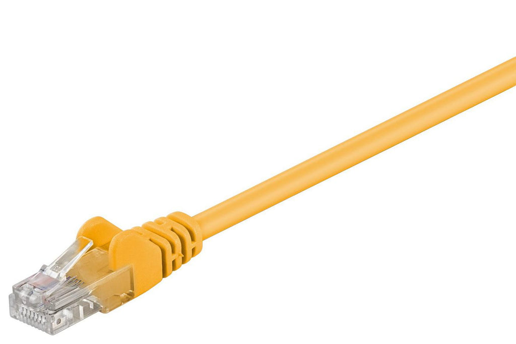 Microconnect B-UTP505Y cable de red Amarillo 5 m Cat5e U/UTP (UTP) Alrededor (2)
