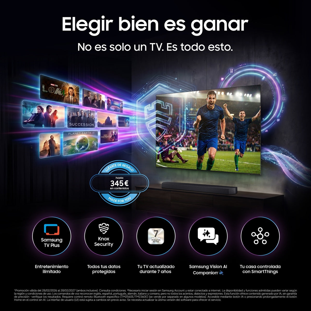 Samsung TQ77S93HATXXC Televisor 195,6 cm (77") 4K Ultra HD Wifi Negro (6)