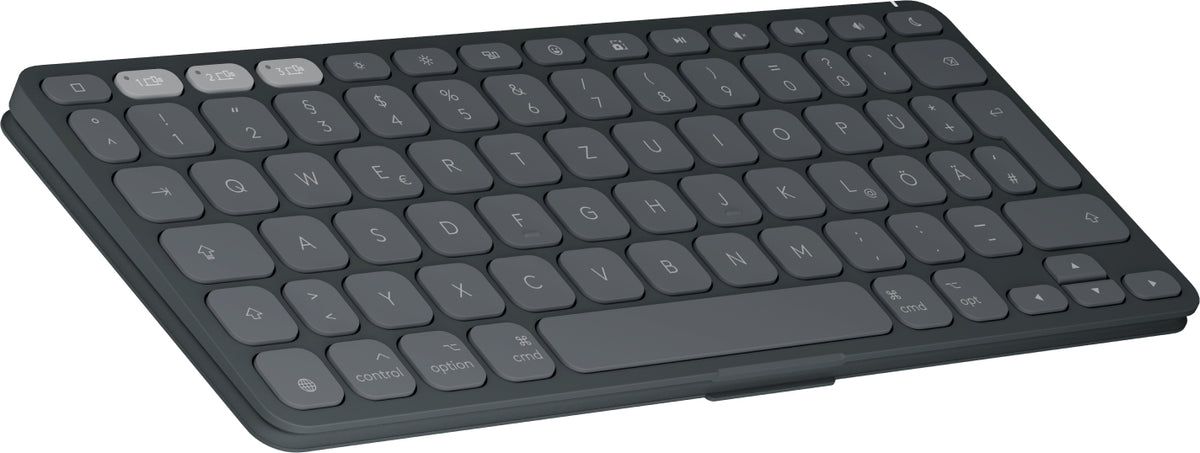 Logitech 920-013004 teclado para móvil QWERTZ Alemán Bluetooth Grafito