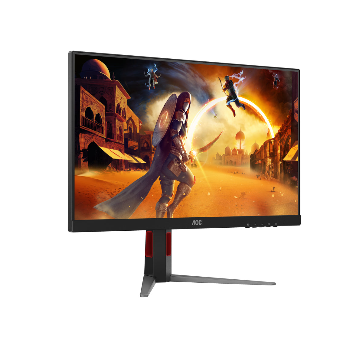 AOC G4 27G4HA pantalla para PC 68,6 cm (27") 1920 x 1080 Pixeles Full HD LED Negro, Rojo (6)