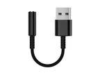 Equip 147945 cable de audio 0,15 m 3,5mm USB tipo A Negro (2)