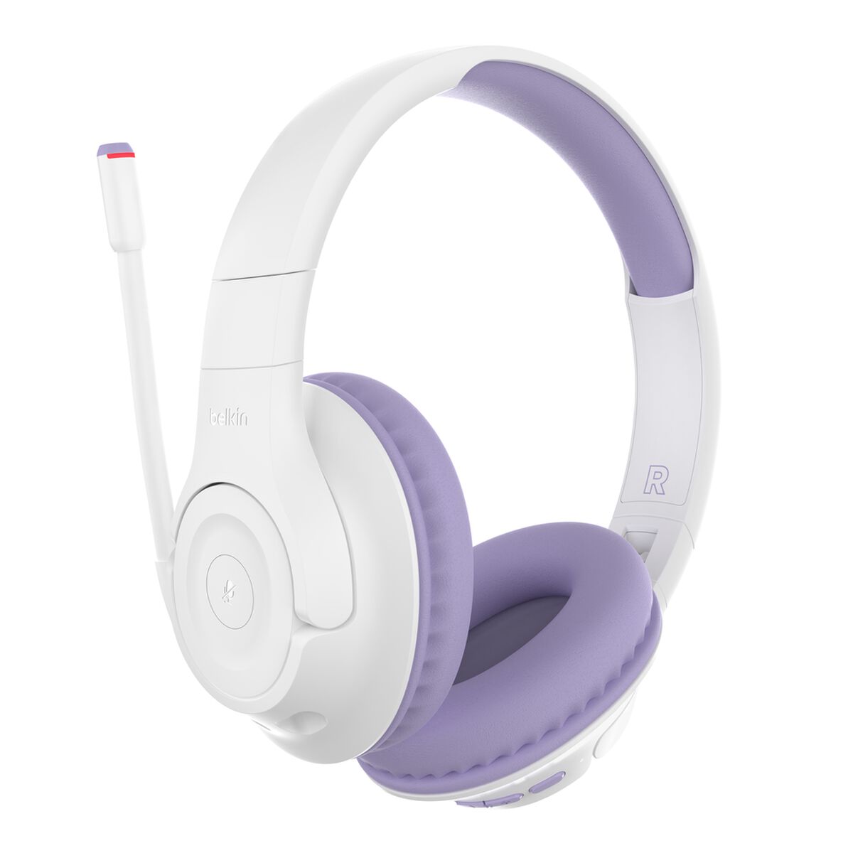 Auricular - tamaño completo - Bluetooth - inalámbrico, cableado - conector de 3,5 mm - lavanda