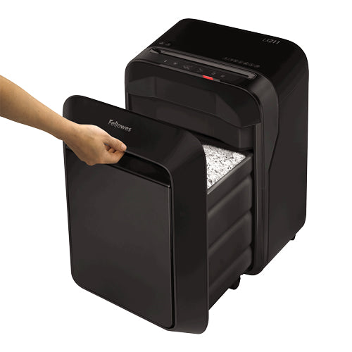 Fellowes LX Series Powershred LX211 triturador de papel Microcorte Negro (3)