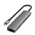 Satechi ST-P7SM hub de interfaz USB Type-C 10000 Mbit/s Gris