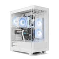 Caja Pc NOX Hummer Ether Semitorre Cristal Curvo Blanco