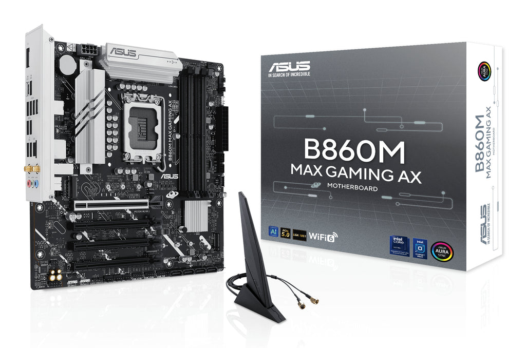 ASUS B860M MAX GAMING AX Intel B860 LGA 1851 (Socket V1) micro ATX (2)