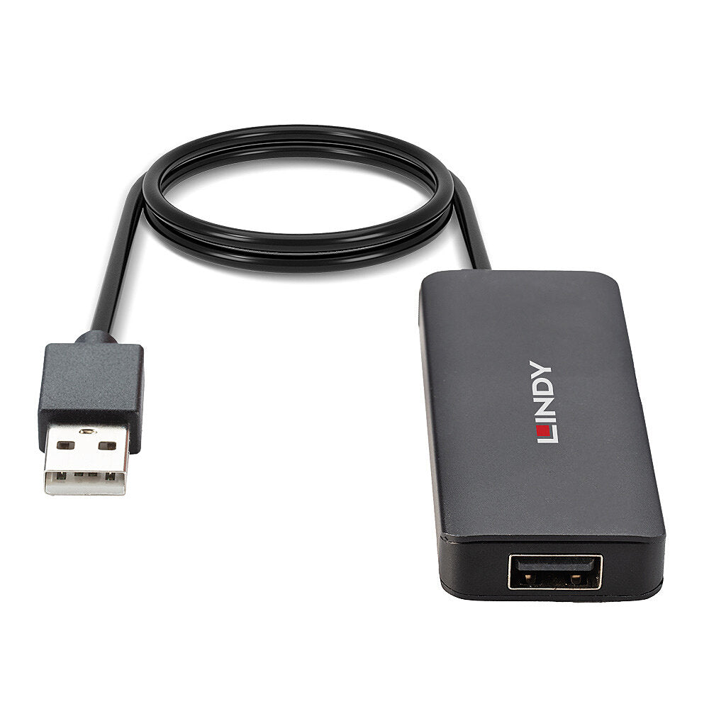 Lindy 42986 hub de interfaz USB 2.0 480 Mbit/s Negro (5)