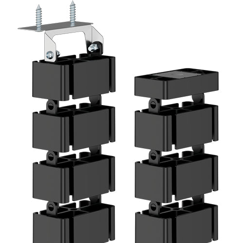 Fellowes 100136871 organizador de cables Escritorio Pasacables Negro 1 pieza(s) (3)