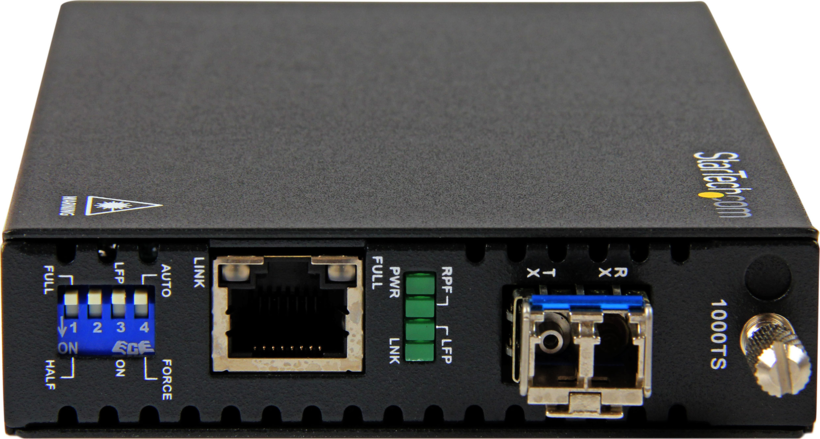 Startech ET91000SM10 - Monomodo LC, 10km, Conversor de soportes de fibra, 1GbE (2)