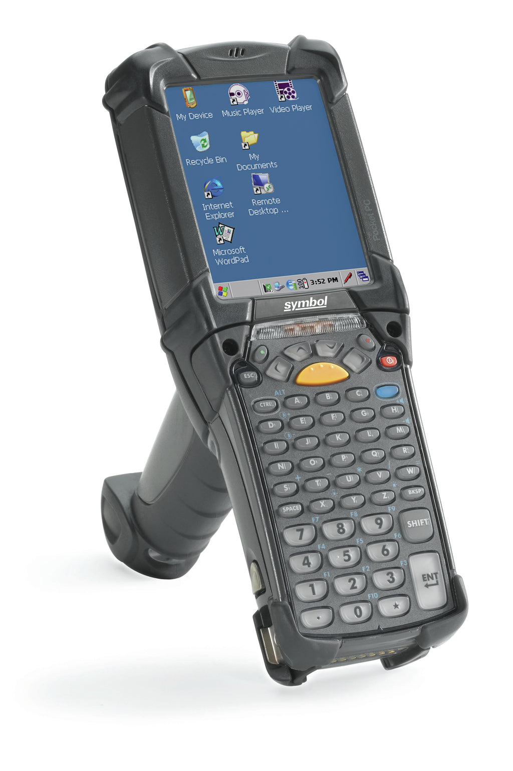 Motorola MC9200 ordenador móvil de mano 9,4 cm (3.7") 640 x 480 Pixeles Pantalla táctil 765 g Negro (3)