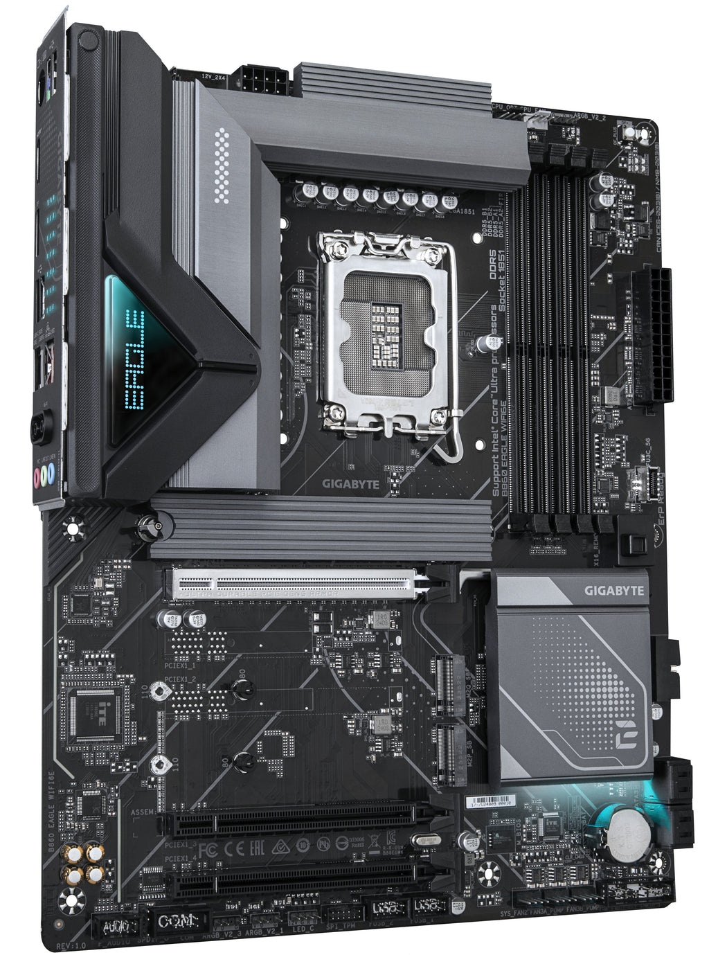 GIGABYTE B860 EAGLE WIFI6E placa base Intel B860 LGA 1851 (Socket V1) ATX (4)