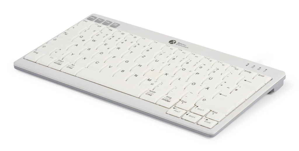 BakkerElkhuizen UltraBoard 950 V2 teclado Hogar USB + Bluetooth QWERTY Inglés del Reino Unido Gris Oscuro, Gris claro (4)