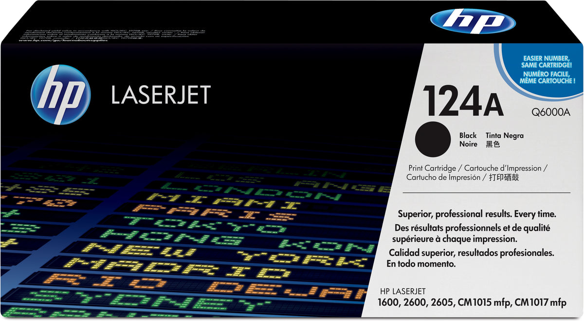 HP 124A Black Original LaserJet Toner Cartridge cartucho de tóner 1 pieza(s) (3)