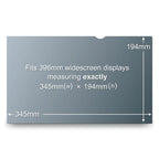 3M 98044049264 filtro para monitor 39,6 cm (15.6") Portátil (4)