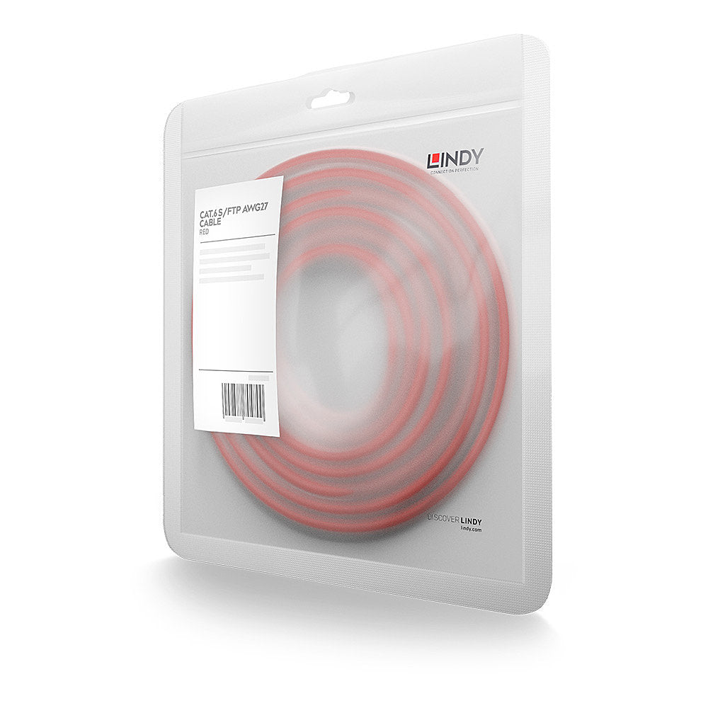 Lindy 47732 cable de red Rojo 1 m Cat6 S/FTP (S-STP) (3)