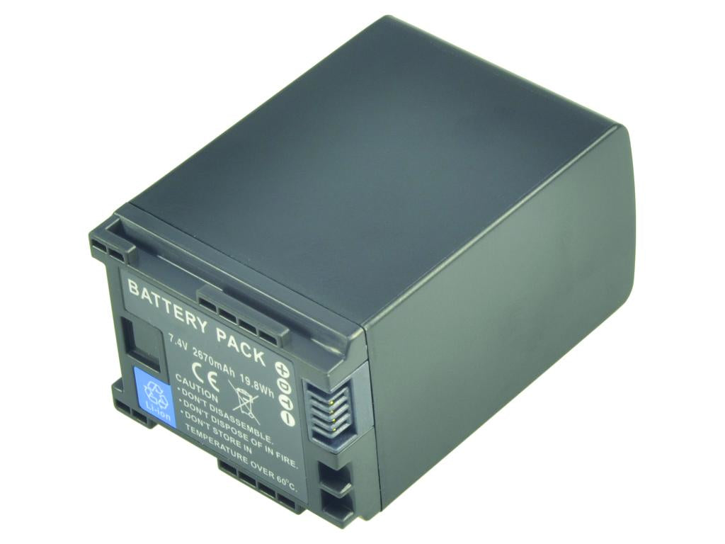 2-Power VBI9936A batería para cámara/grabadora Ión de litio 2670 mAh