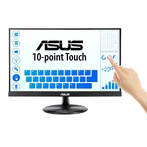 ASUS VT229H pantalla para PC 54,6 cm (21.5") 1920 x 1080 Pixeles Full HD LED Pantalla táctil Negro (4)