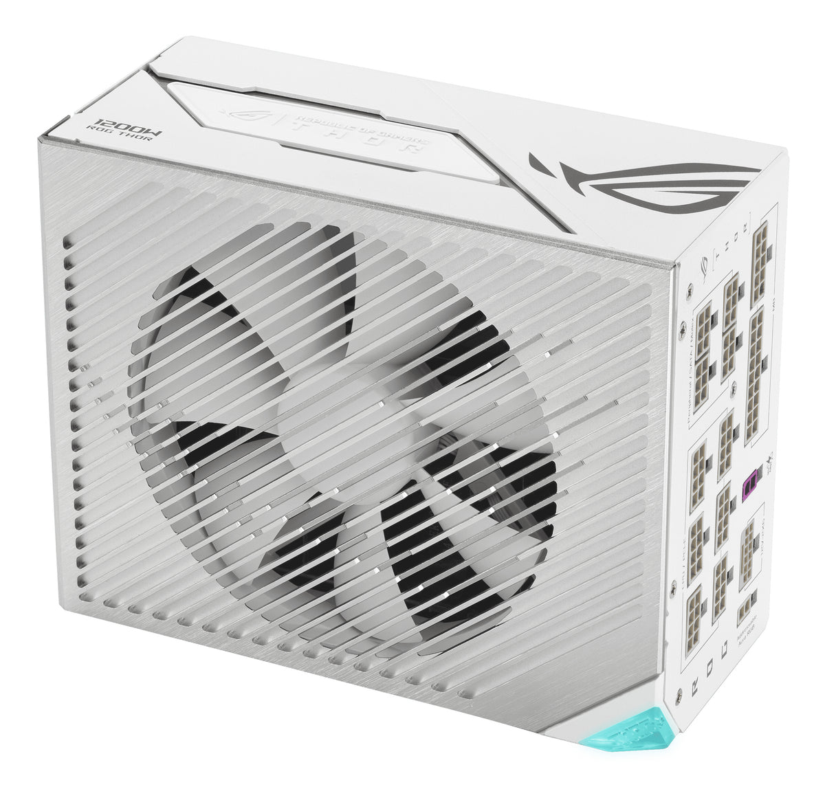 ASUS ROG -THOR-1200P3-WHITE-GAMING-E unidad de fuente de alimentación 1200 W 24-pin ATX ATX Blanco (9)