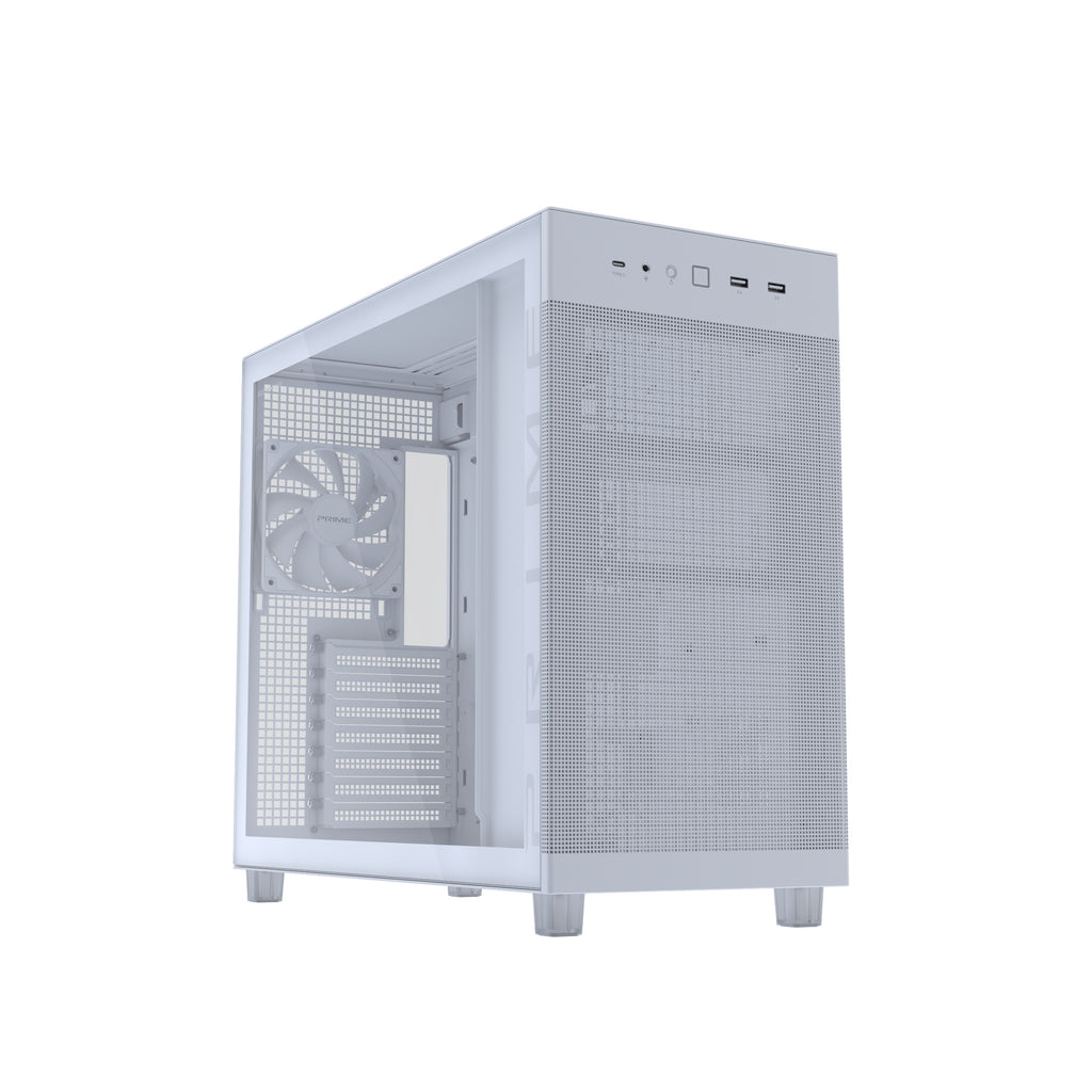 ASUS PRIME AP303 TG White Midi Tower Blanco (3)