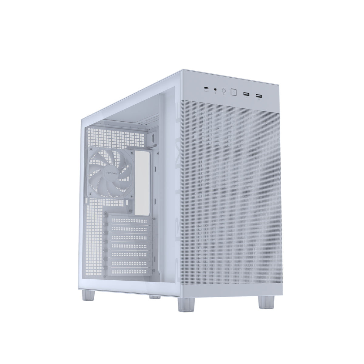 ASUS PRIME AP303 TG White Midi Tower Blanco (3)