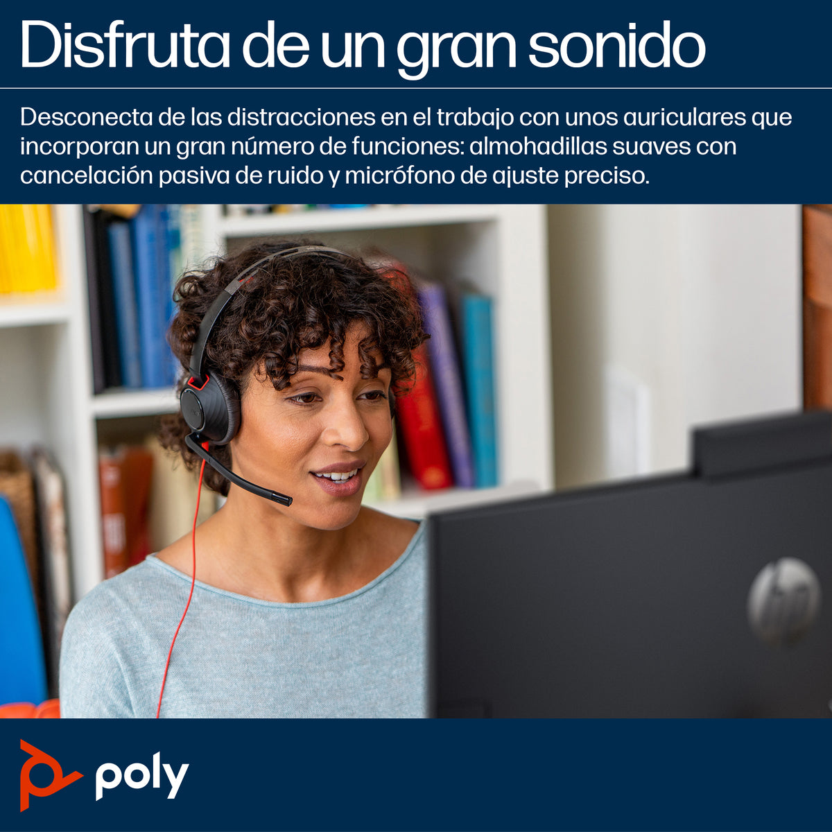 HP Poly Blackwire 5220 Stereo USB-C Headset +3.5mm Plug +USB-C/A Adapter Alámbrico Diadema Business/Everyday USB Tipo C Negro (7)