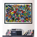 Clementoni DC Comics Impossible Puzzle rompecabezas 1000 pieza(s) Cómics (3)