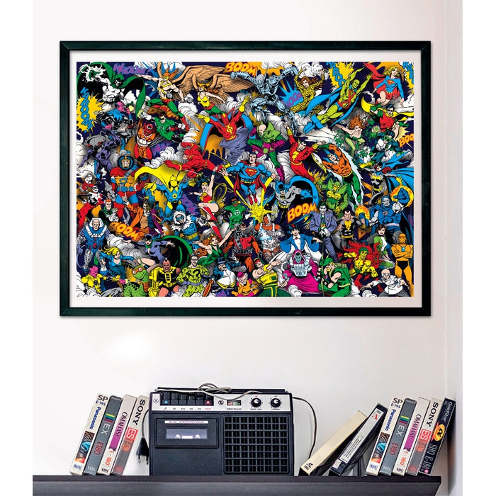 Clementoni DC Comics Impossible Puzzle rompecabezas 1000 pieza(s) Cómics (3)