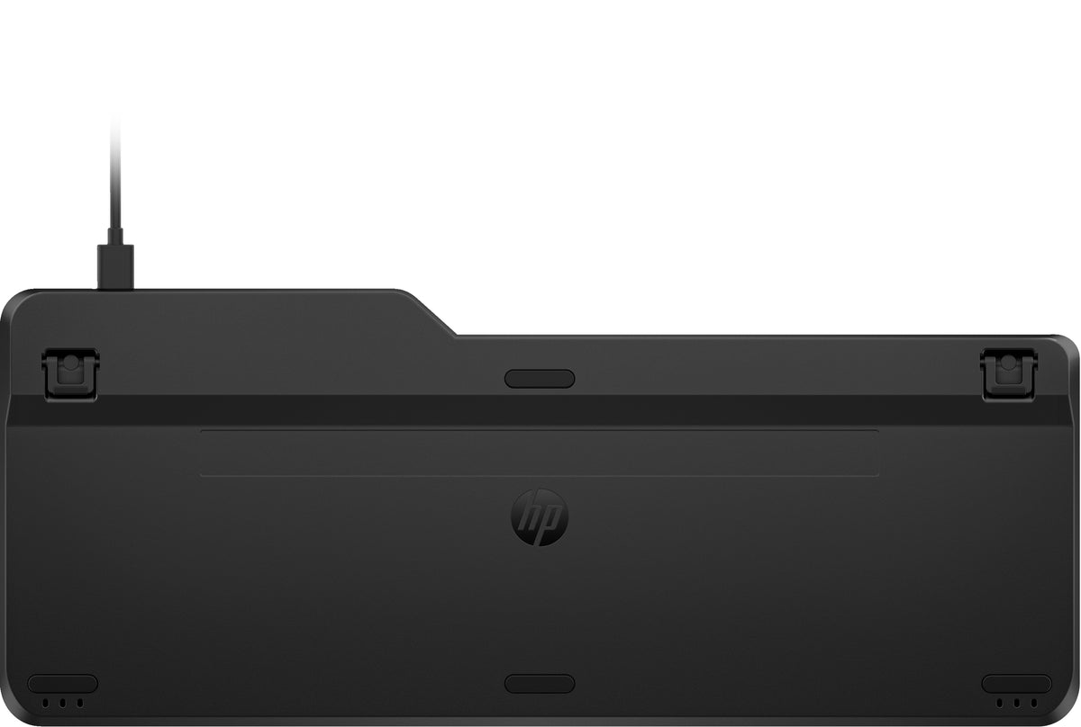 HP 405 Multi-Device Backlit Wired Keyboard teclado Oficina USB QWERTY Inglés Negro (6)