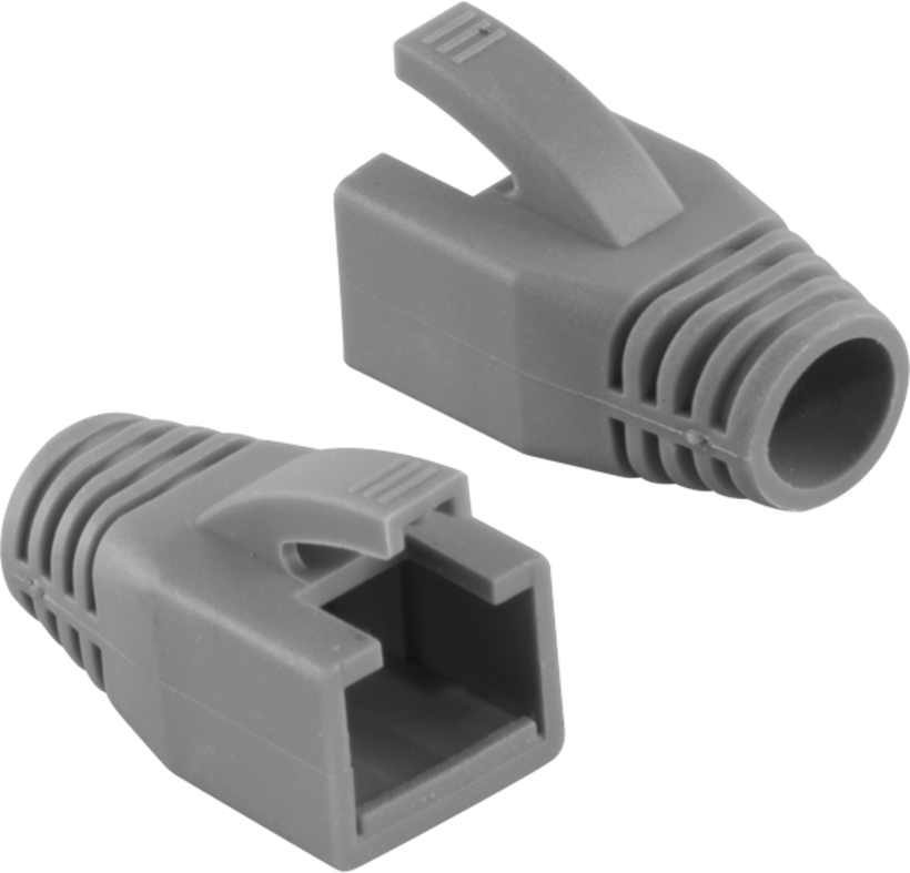 Fundas protect. RJ45, gris, 50 unidades