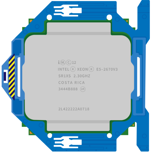 HP E5-2670v3 (2.30GHz - 12C) 719046-B21-RFB – Reacondicionado (2)