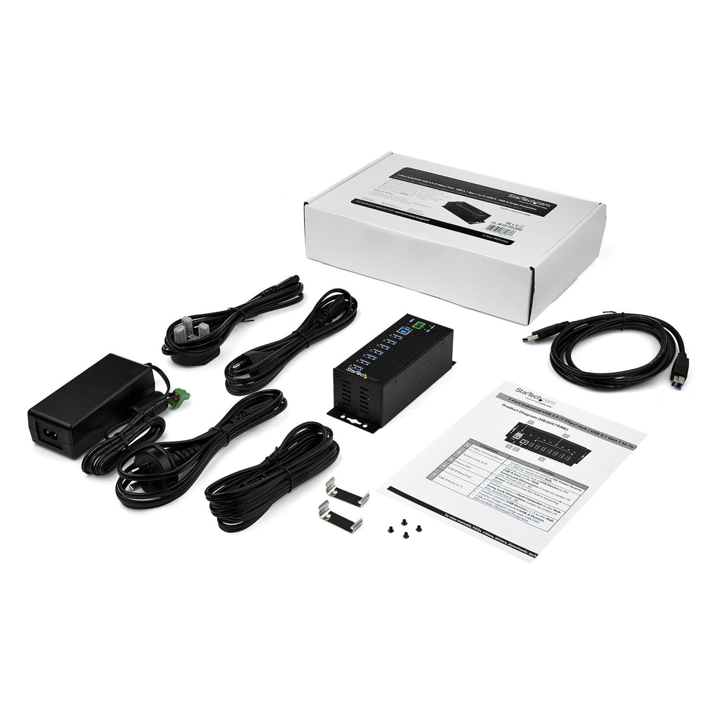StarTech.com HB30A7AME hub de interfaz USB 3.2 Gen 1