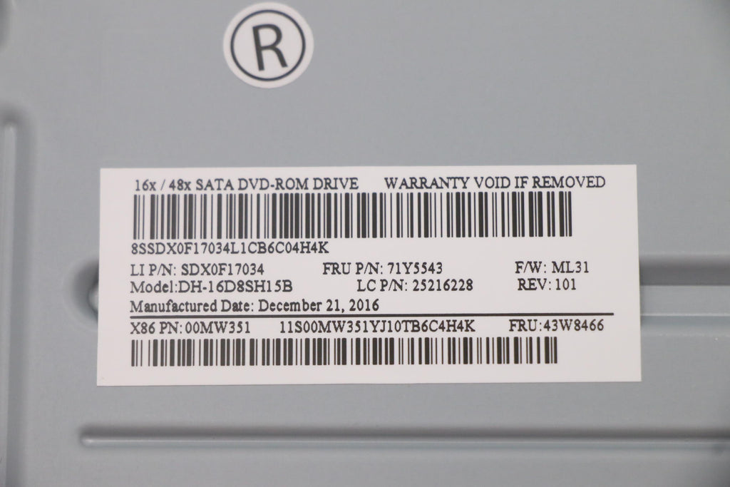 IBM DVD ROM 71Y5543-RFB – Reacondicionado