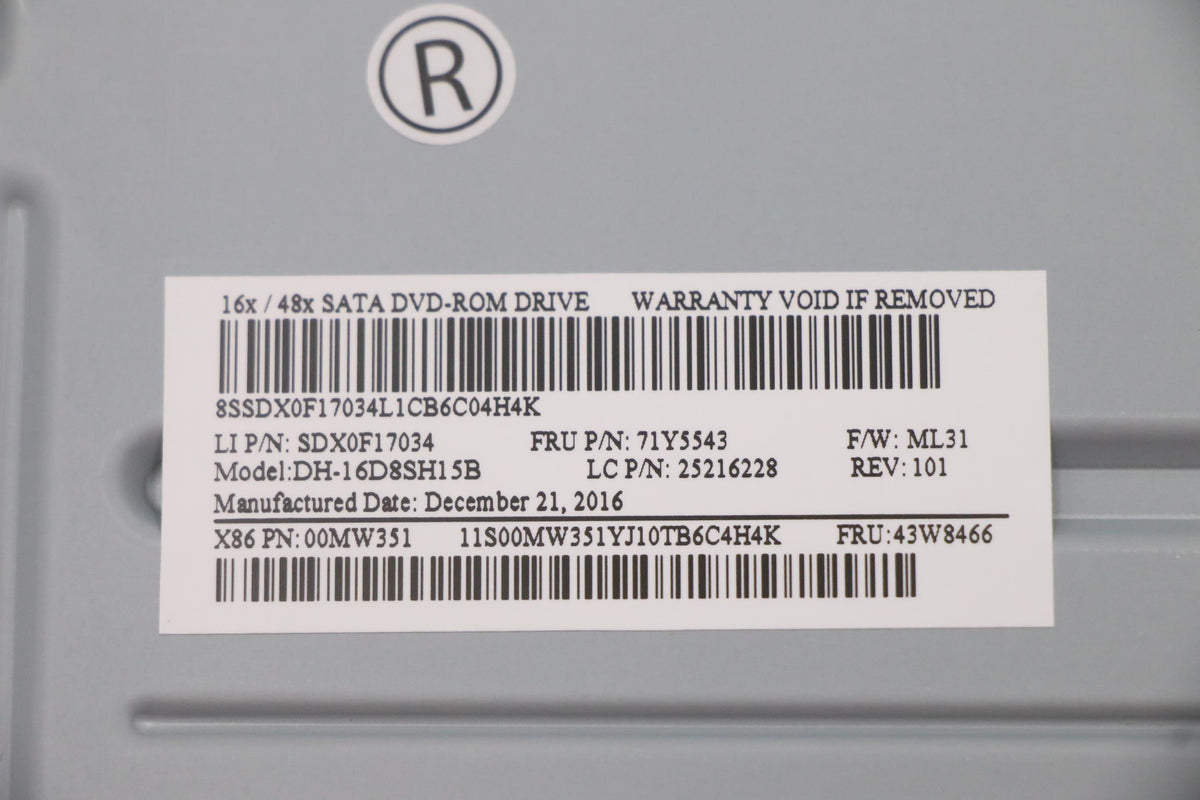 IBM DVD ROM 71Y5543-RFB – Reacondicionado