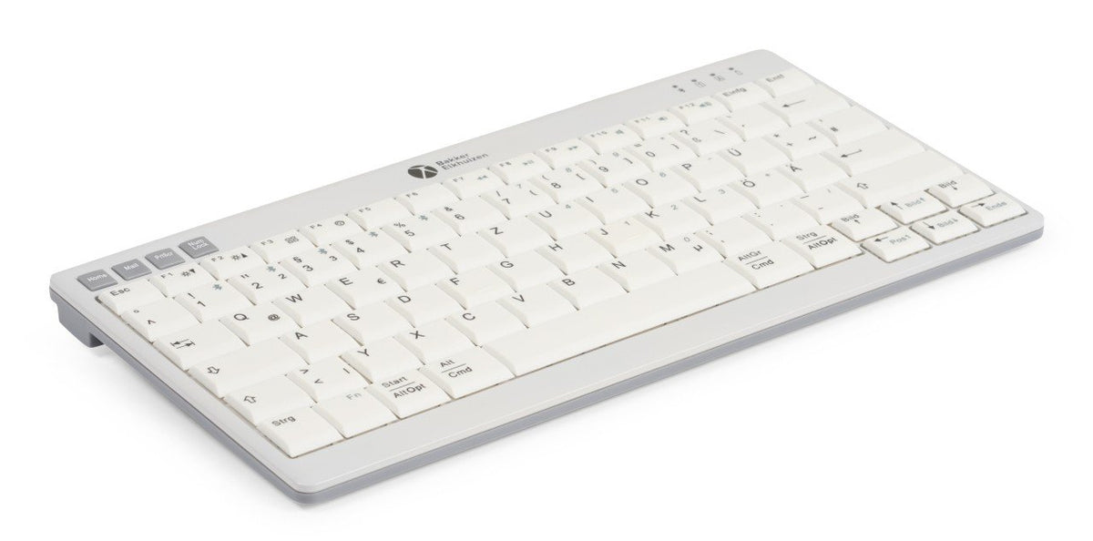 BakkerElkhuizen UltraBoard 950 V2 teclado Hogar USB + Bluetooth QWERTY Inglés del Reino Unido Gris Oscuro, Gris claro (2)