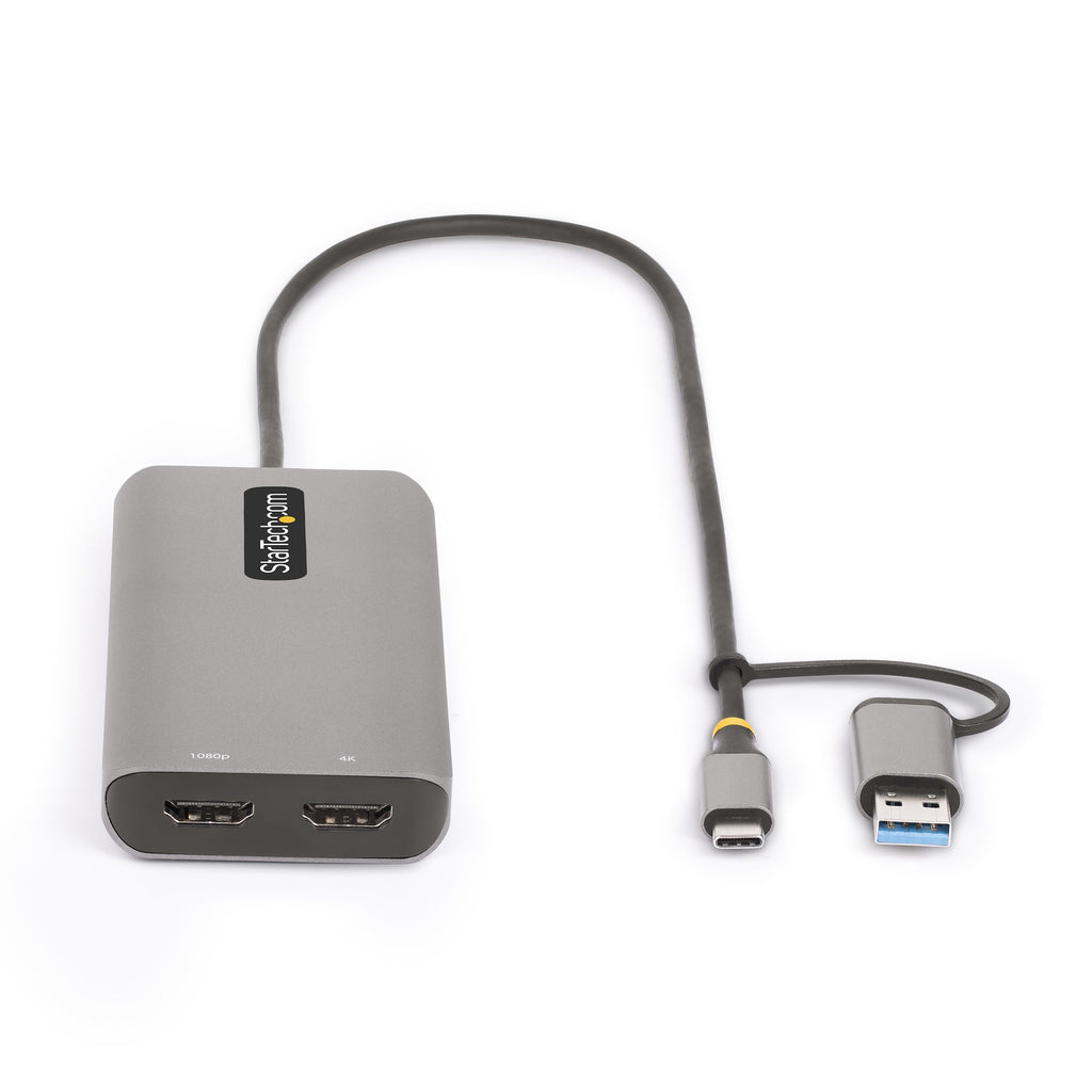 StarTech.com 167B-USBC-MULTIPORT base para portátil y replicador de puertos Alámbrico USB 3.2 Gen 1 (3.1 Gen 1) Type-C Plata (3)